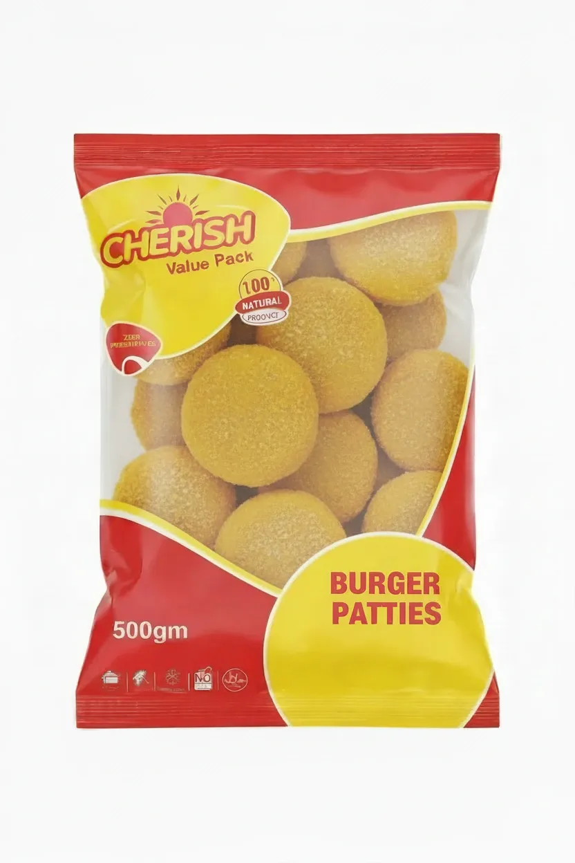 Cherish Frozen Chicken Burger Patty-500g Polybag