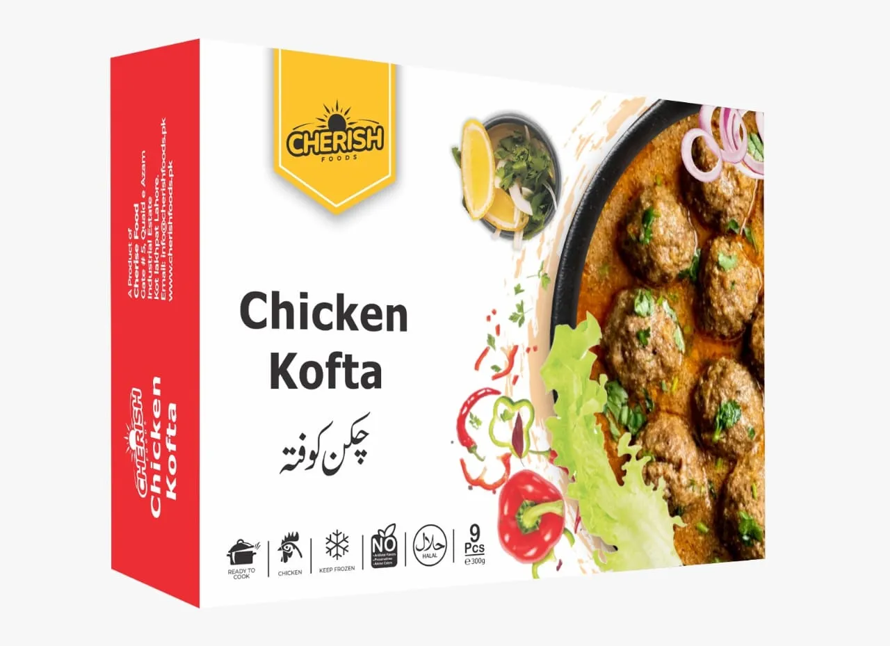 Cherish Frozen Chicken Kofta-Box 300Gm