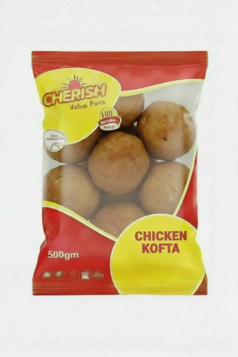 Cherish Frozen Chicken Kofta-500g Polybag