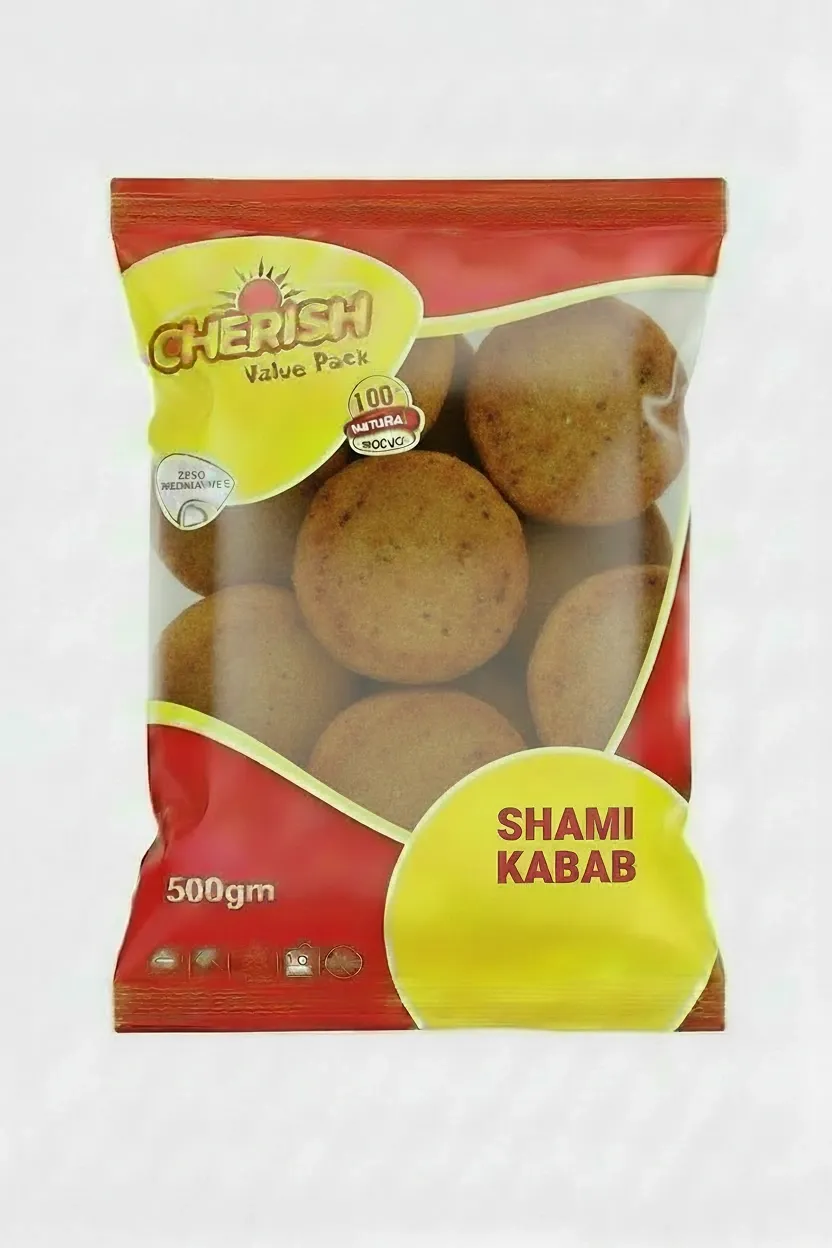 Cherish Frozen Chicken Shami Kabab-500gm Polybag