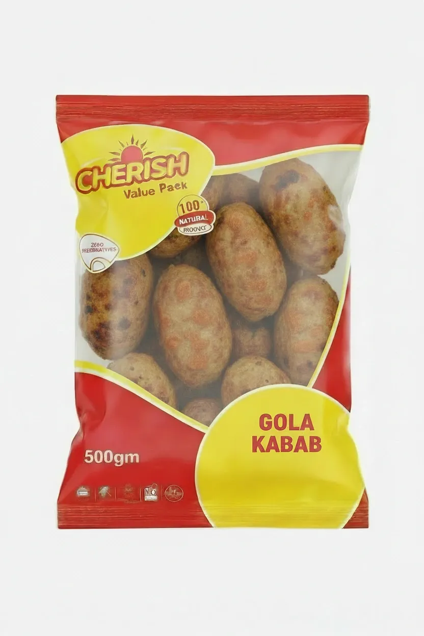 Cherish Frozen Chicken Gola Kabab-500gm Polybag
